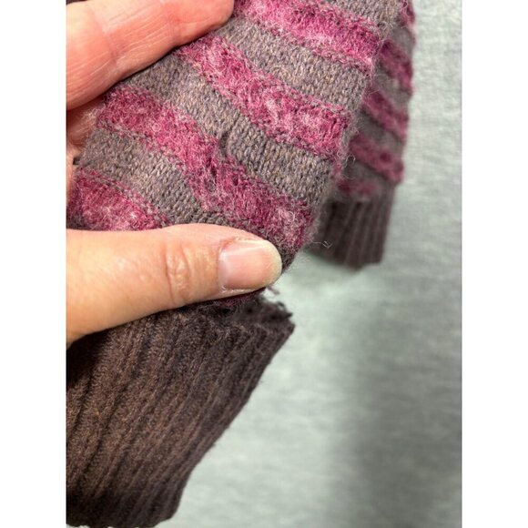 Free People Striped Wool Angora Blend Sweater Womens S - Picture 4 of 6
